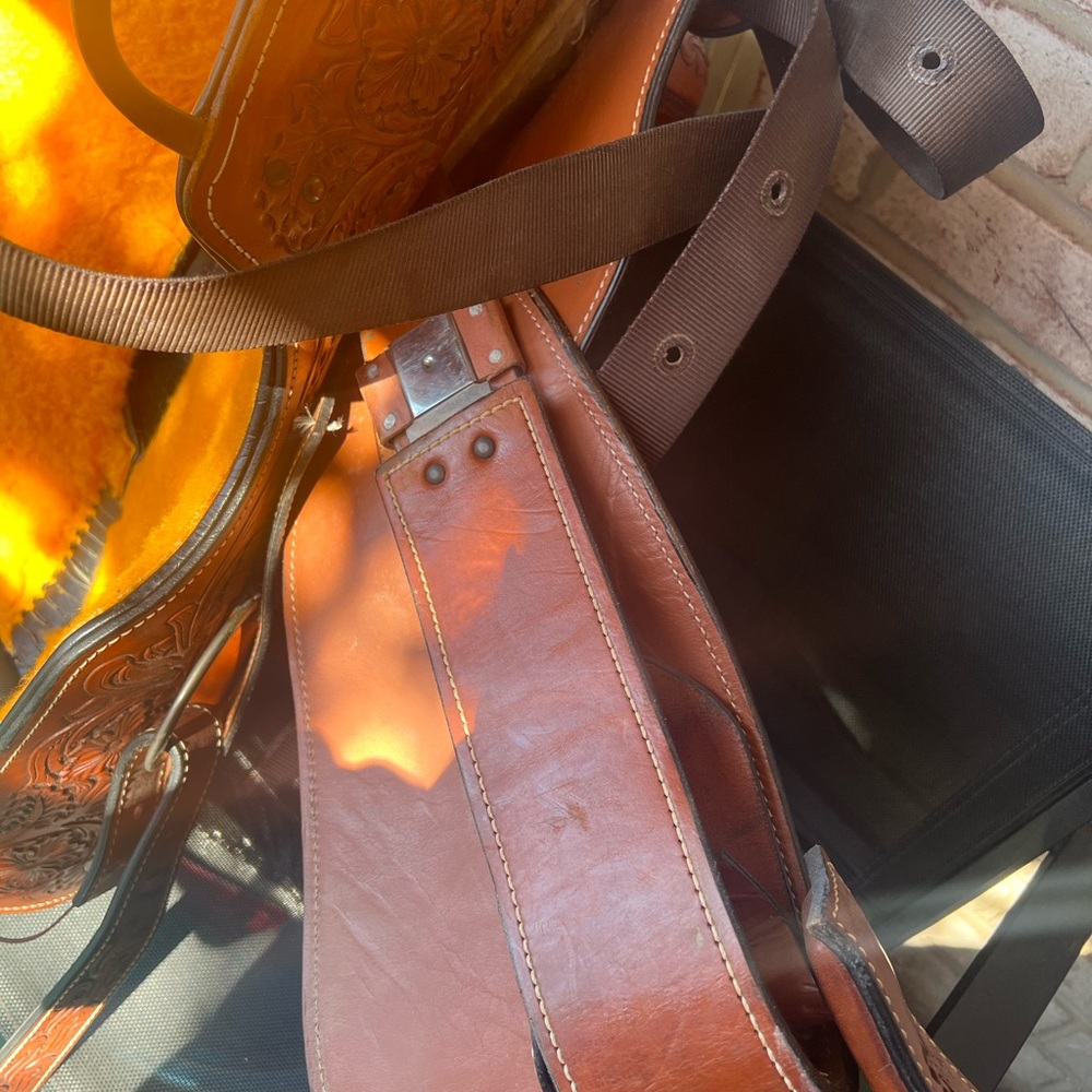 Silver Royal Timber Western Trail Saddle - Picture 10 of 11